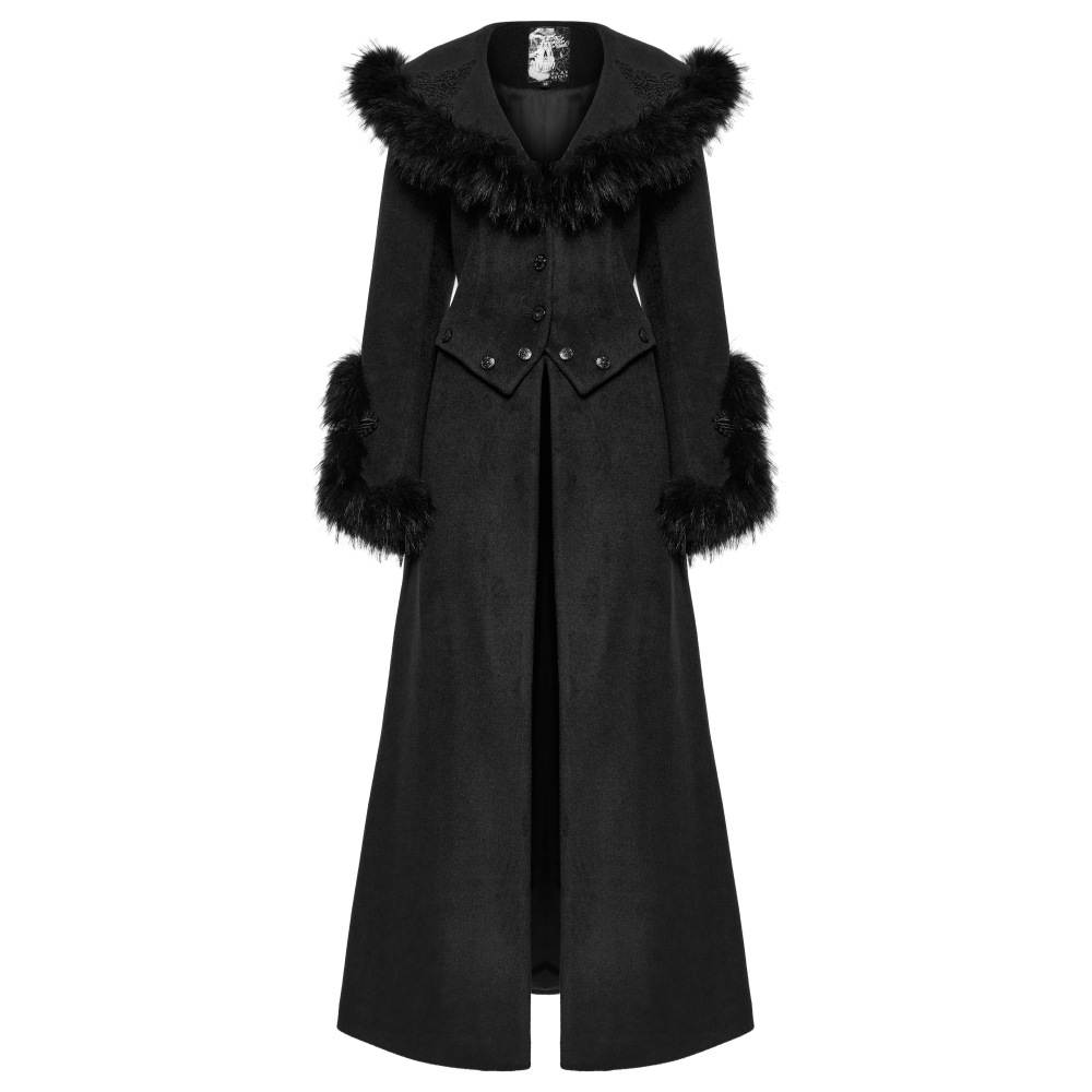 Punk Rave - Marquise Belladonna Coat - Black
